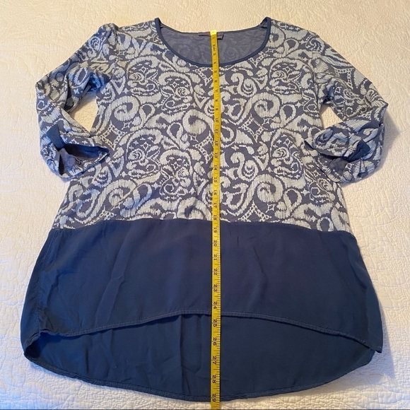 Fresh Produce Button Back 3/4 Sleeve Top - M - Picture 9 of 12